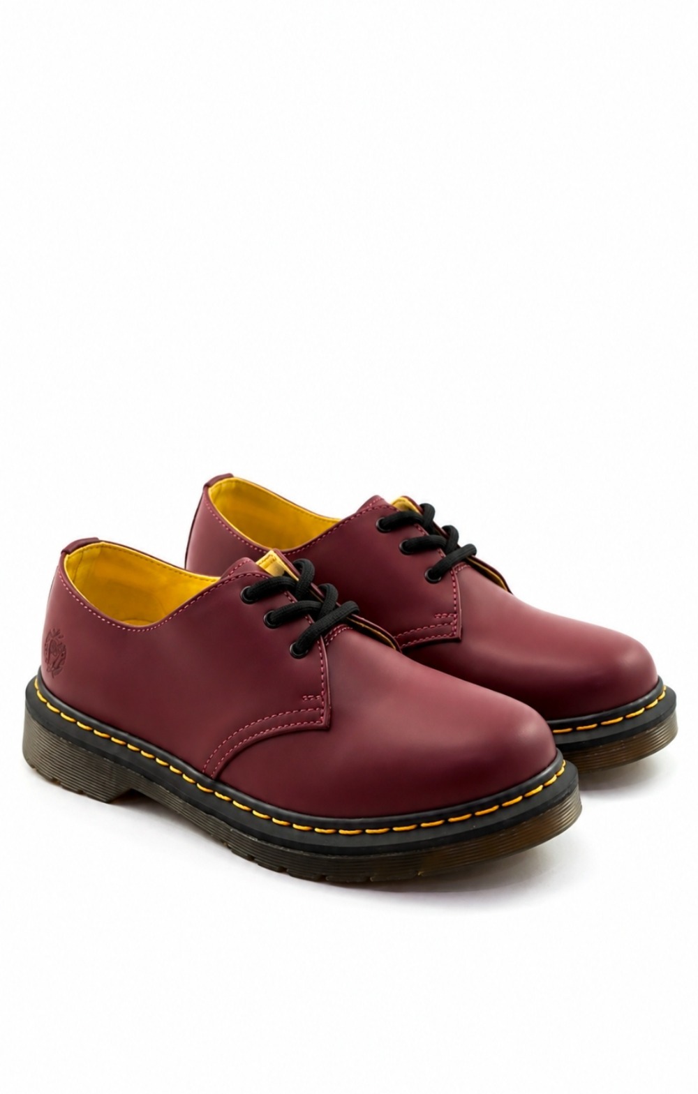 Sapato Slum Brand Street Oxford Bordeaux — 45 / 44 / 43 / 42 / 41 / 40 / 39 / 38 / 37 / 36, Novo