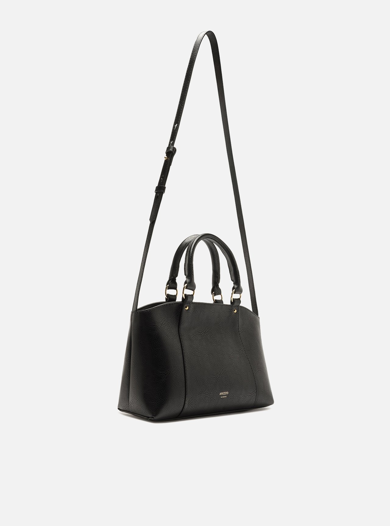 Foto 5 de Bolsa Tote Marrom Média Metais