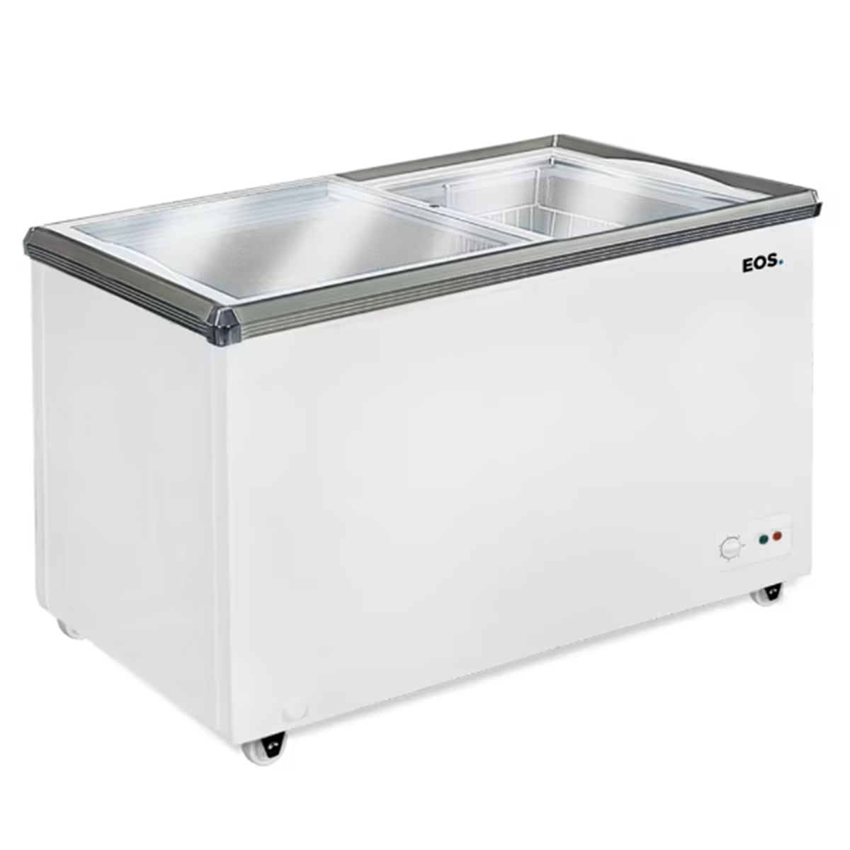 Freezer Expositor Horizontal Eos Eco Gelo 320l Eeh400xx Branco BRANCO / 110