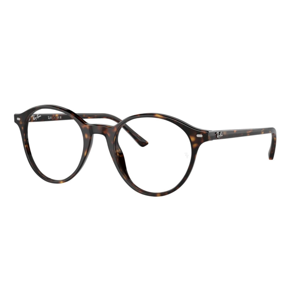 Armação de Óculos de Grau Ray-Ban RX5430 Unissex Redondo Acetato Havana