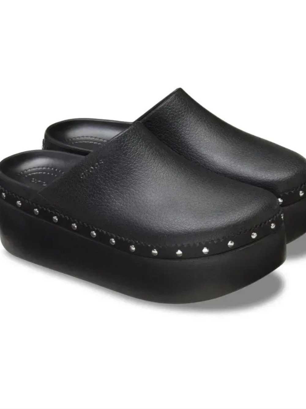 Crocs Dylan Platform Studded Clog Black — 34 / 35 / 36 / 37 / 39, Novo