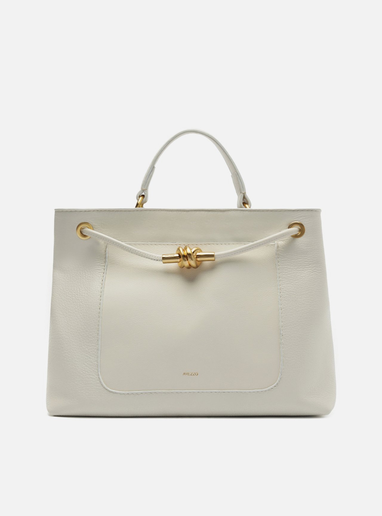 Bolsa Tote Branca Couro Helena Grande
