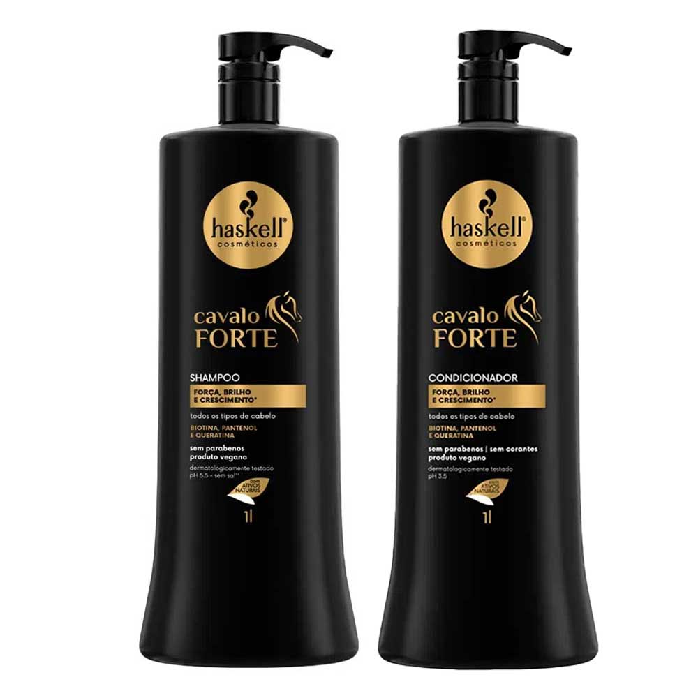 Haskell Cavalo Forte Kit - Shampoo + Condicionador — Kit