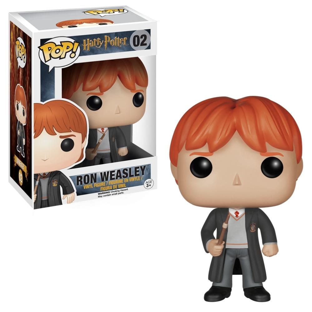Boneco Funko POP! Harry Potter - Ron com Berrador