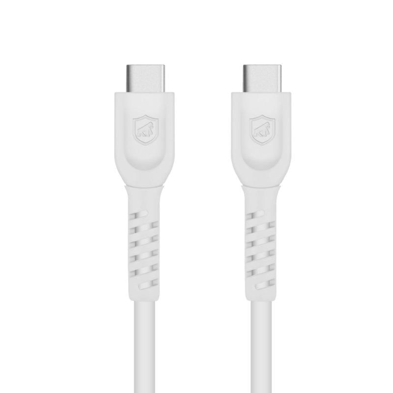 Cabo Dual Shock - Branco - Tipo C / Tipo C - 2M