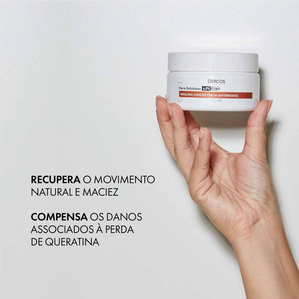 Foto 5 de Máscara de Tratamento para Cabelos Danificados Vichy Dercos Kera-Solutions — 200ml