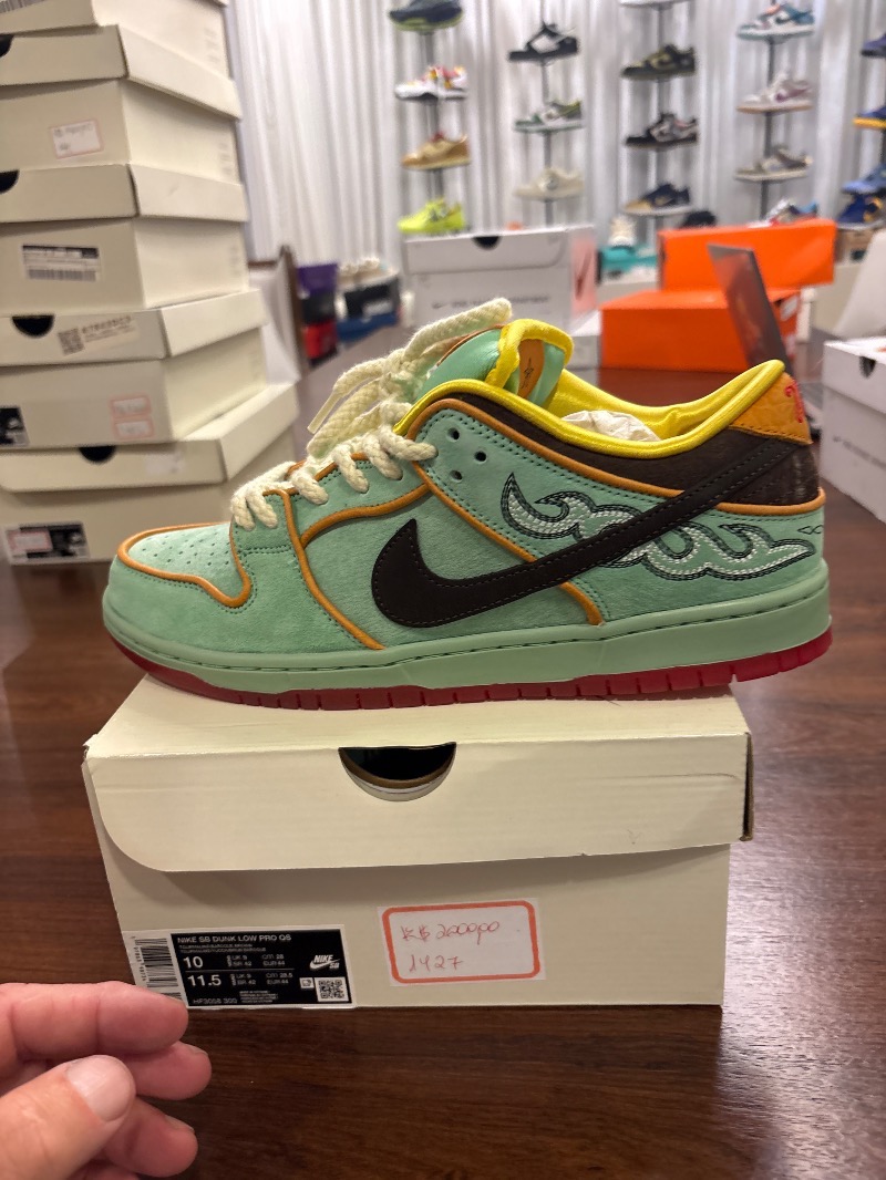 Foto 2 de Nike SB Dunk Low QS BHM Rodeo — 42, Novo