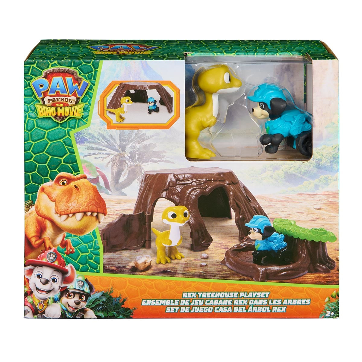 Playset Marshall e Dino - Patrulha Canina: Uma Aventura Dino