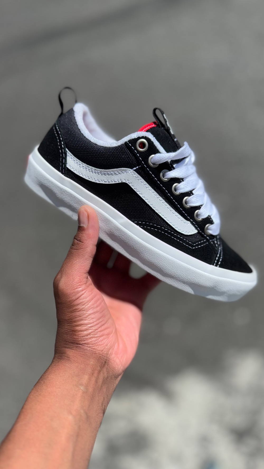 Vans Skate Old Skool 36+ Black White — 34, Novo