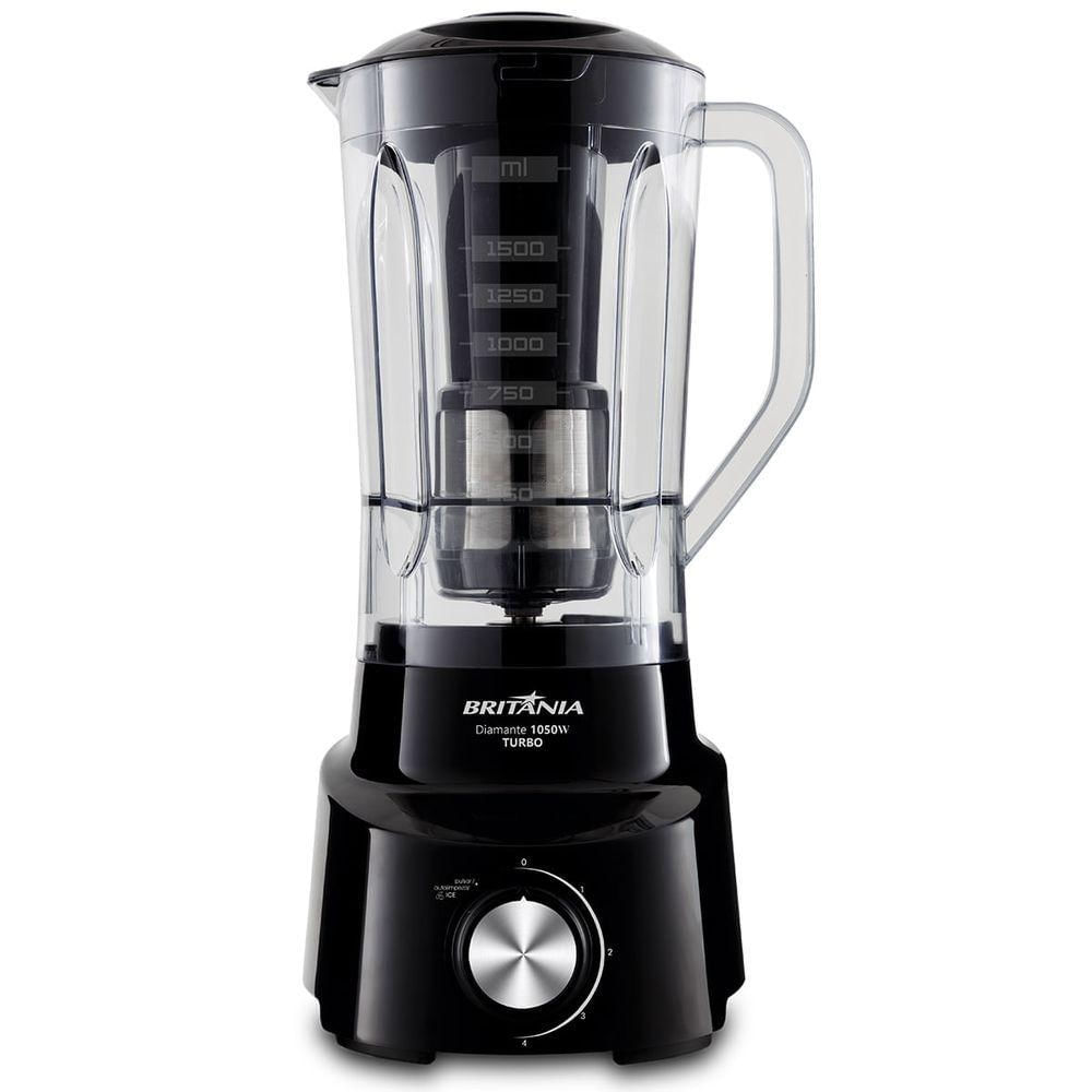 Liquidificador Britânia Diamante Preto 1050W 110V