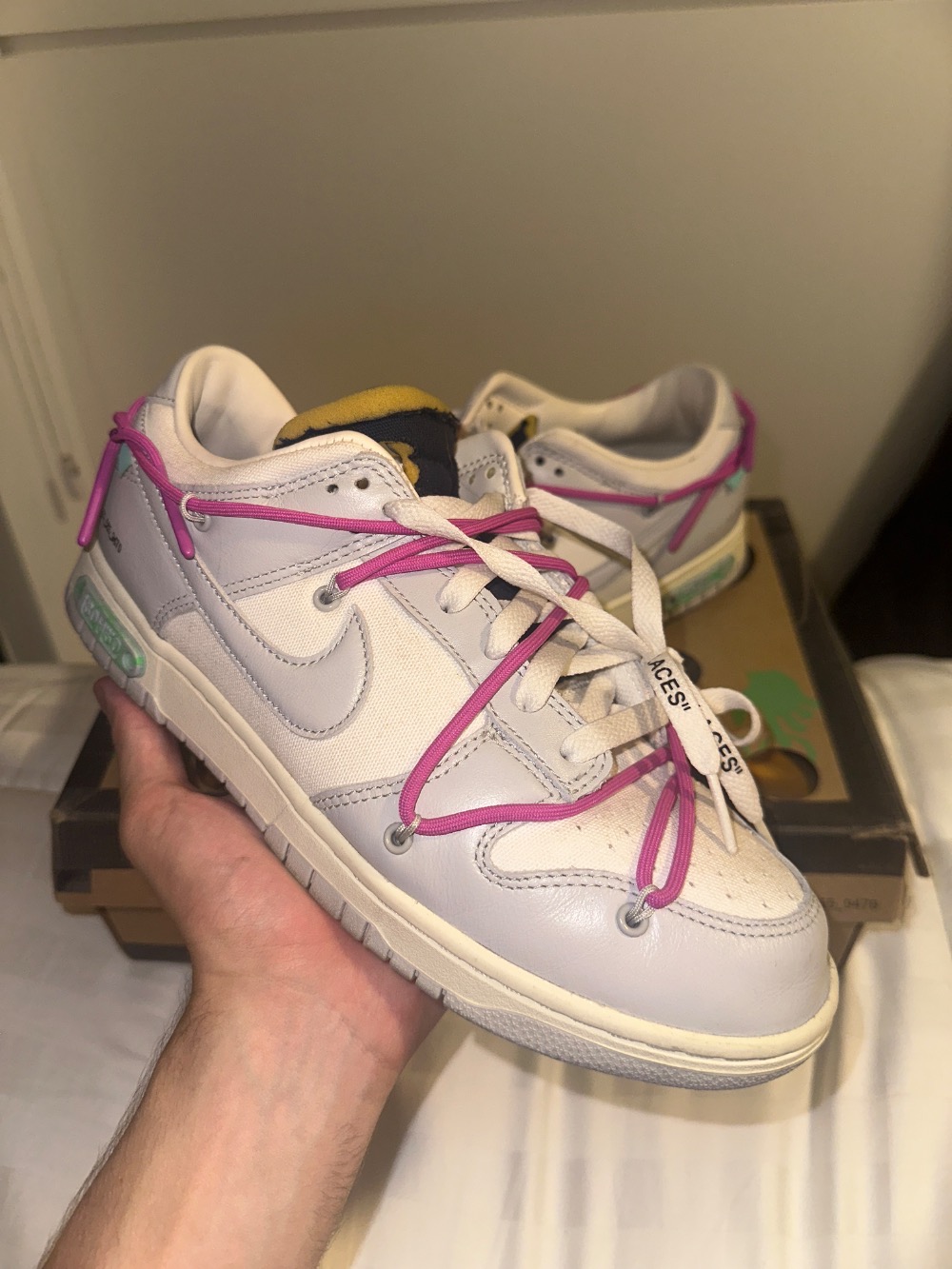 Off-White x Nike Dunk Low Lot 30 of 50 — 41, Usado