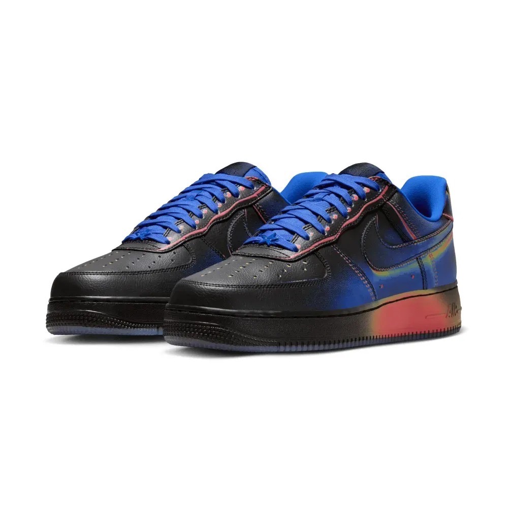 Nike Air Force 1 Low Retro Black Racer Blue — 39.5 / 40 / 40.5 / 41 / 42 / 42.5 / 43 / 43.5 / 44 / 46, Novo