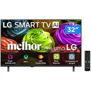 Smart TV 32" LG HD LCD AI 32LB650BPSA WebOS 26 2026