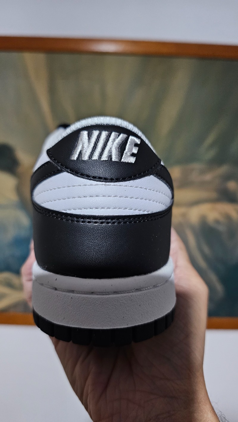 Foto 2 de Nike Dunk Low Next Nature Black White — 39, Novo
