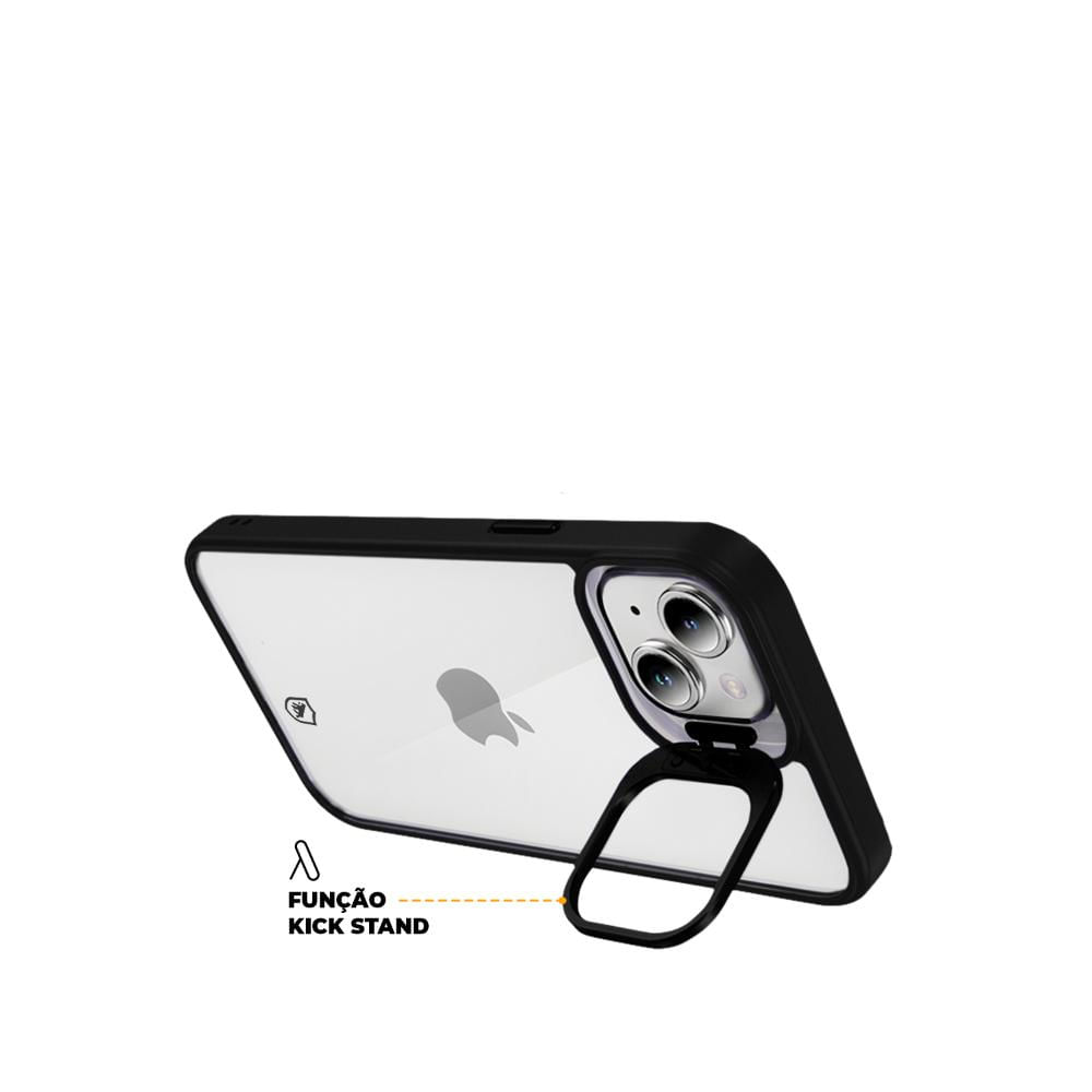 Foto 5 de Capa para iPhone 14 - Gravity Preta - Gshield