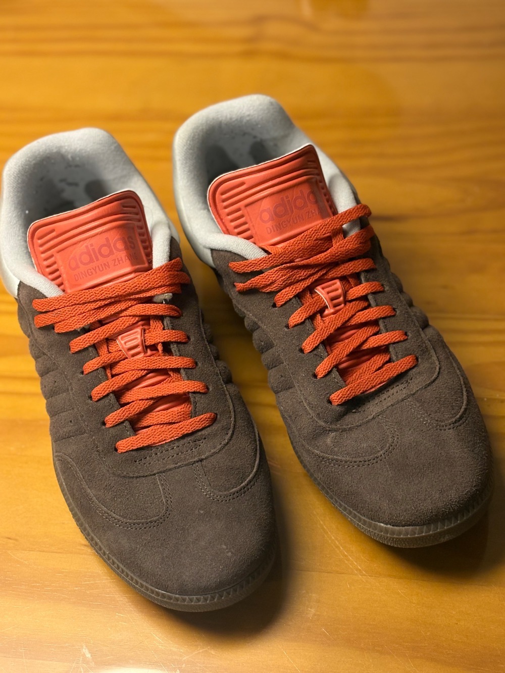 Dingyun Zhang x adidas Samba Brown Oxide Surf Red — 44, Usado