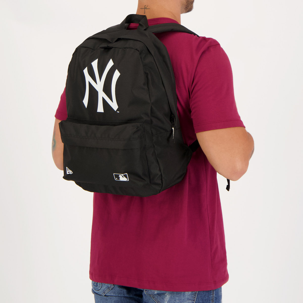 Mochila New Era MLB New York Yankees Preta