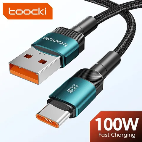Cabo USB-C 100W Toocki (R$2,45 com moedas)