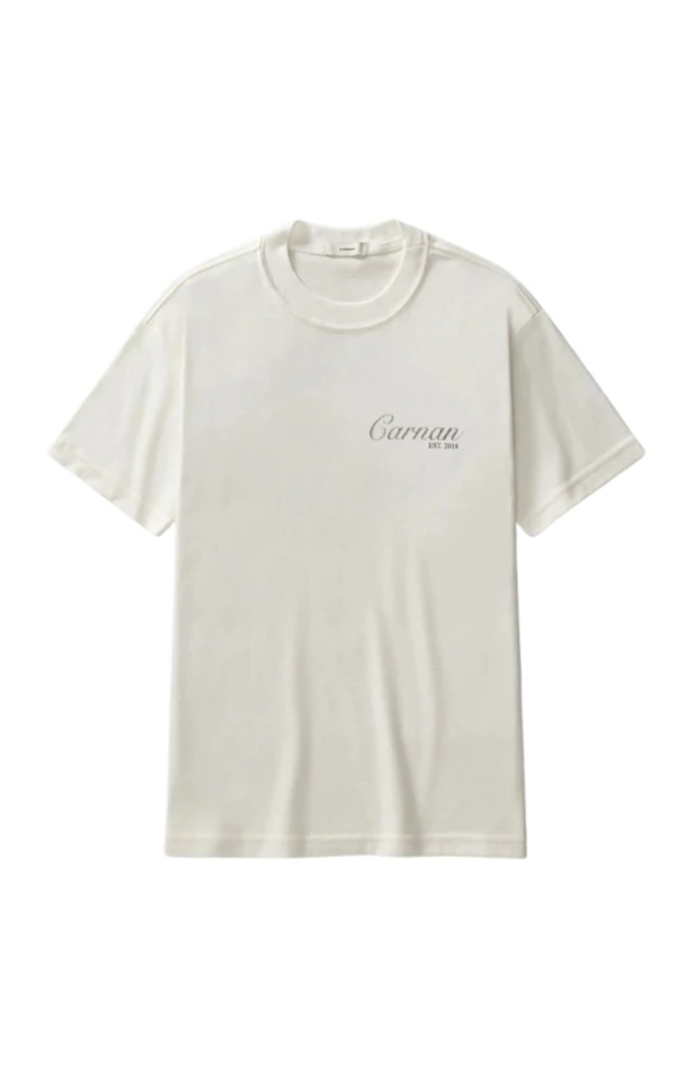 Camiseta Carnan Lace Stamp Heavy Off White — XG, Novo