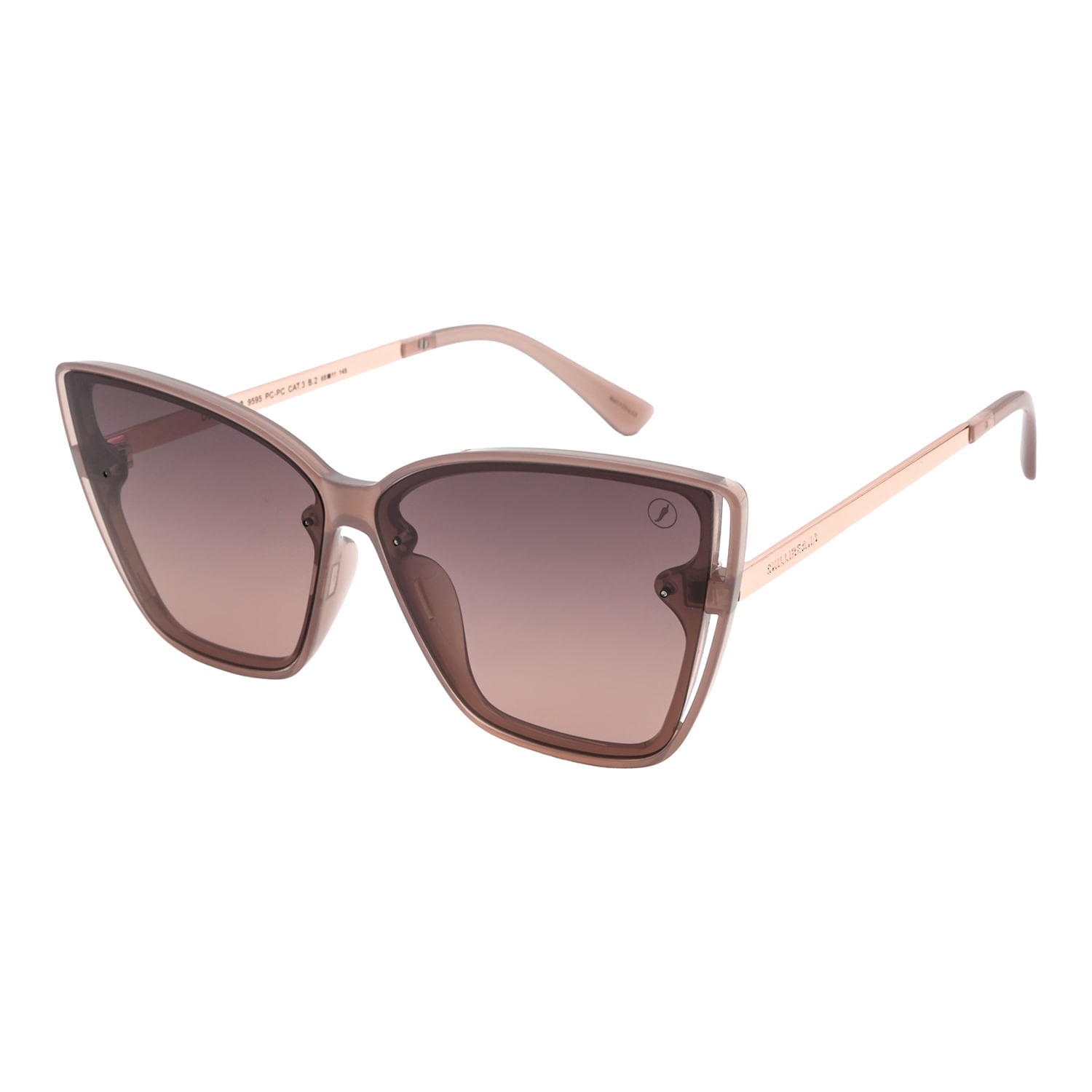 Óculos de Sol Feminino Chilli Beans Quadrado Rosé OC.CL.5438.9595 M