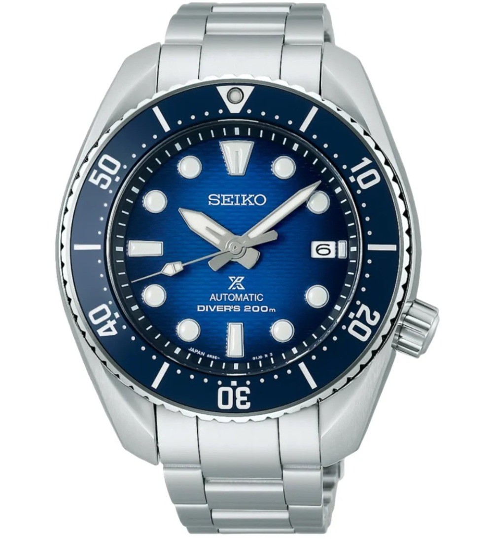Relógio Seiko Prospex King Sumo Blue 45 mm — Único, Novo