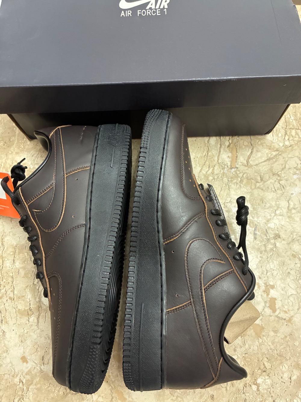 Nike Air Force 1 Low Velvet Brown — 41, Novo