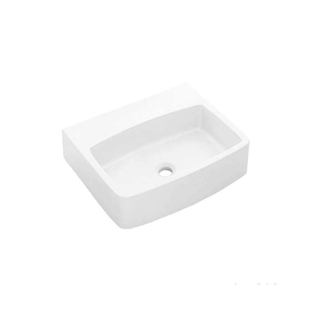 Cuba De Apoio Retangular Com Mesa 50x41cm Ica1300 Branco Icasa