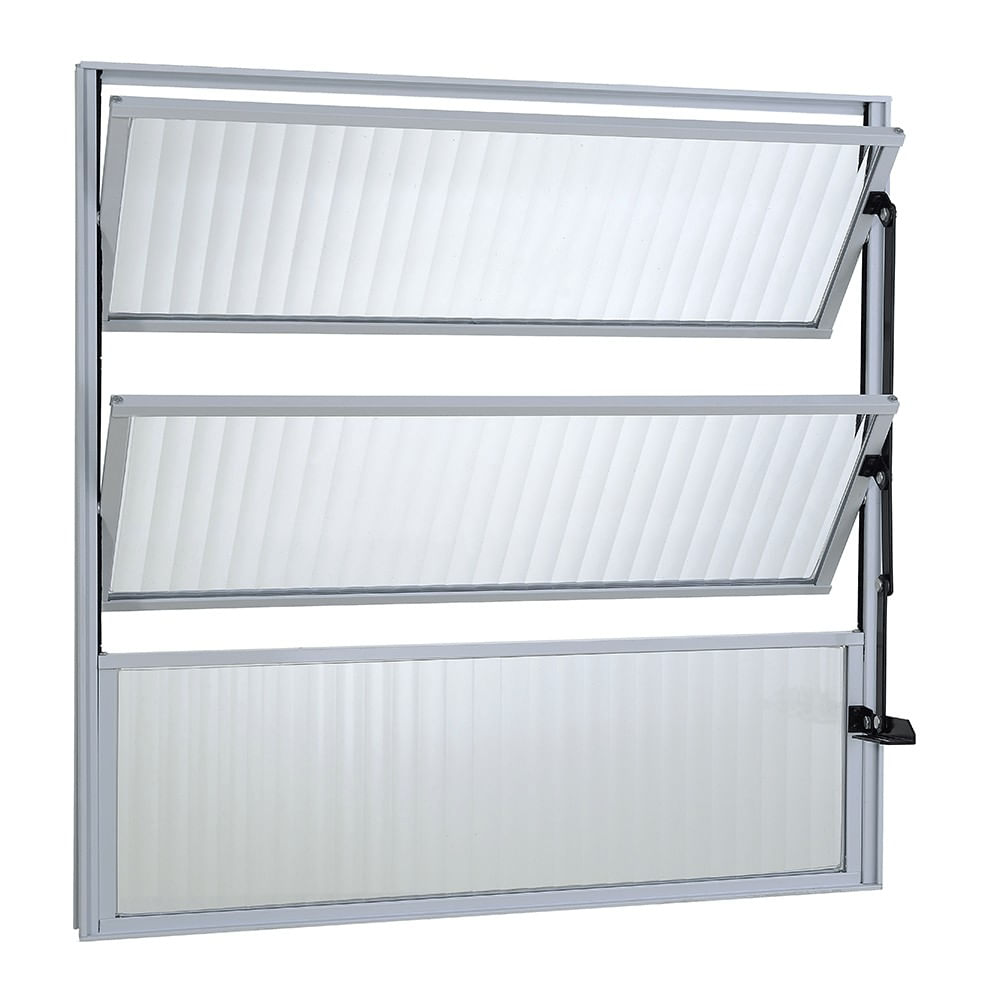 Janela Basculante de Alumínio 60x60 Branco Ecosul Esquadrisul