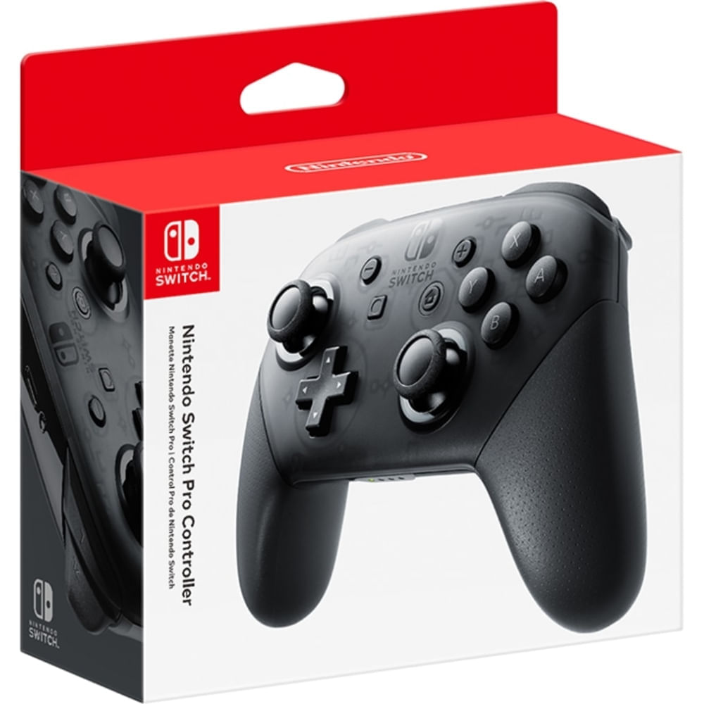 Foto 5 de Controle Nintendo Switch Pro Sem Fio Preto