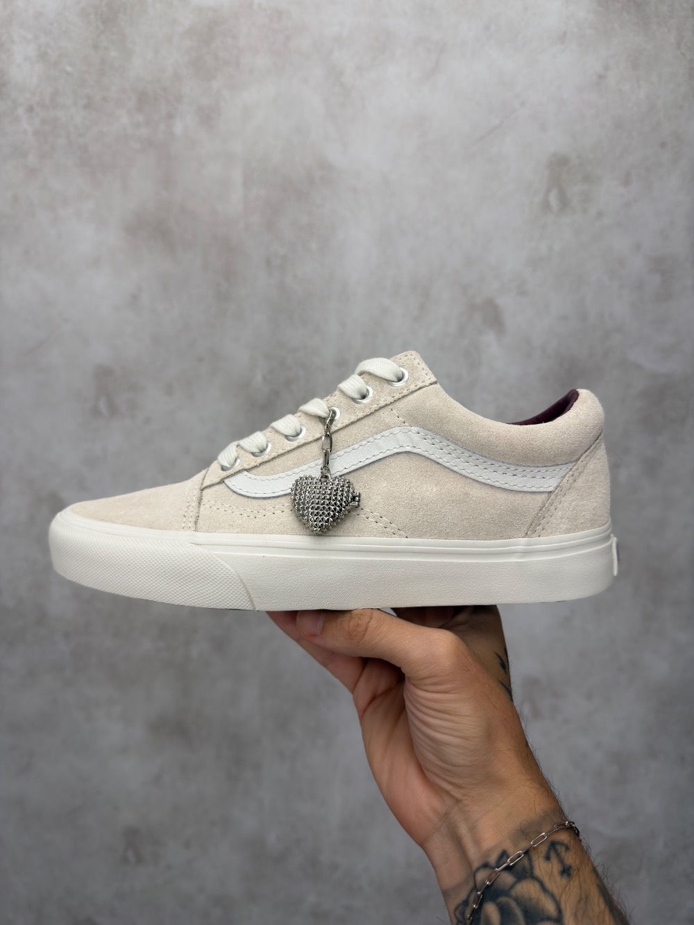 Vans Old Skool Love Is Pain Blanc De Blanc — 35 / 36 / 37 / 38, Novo