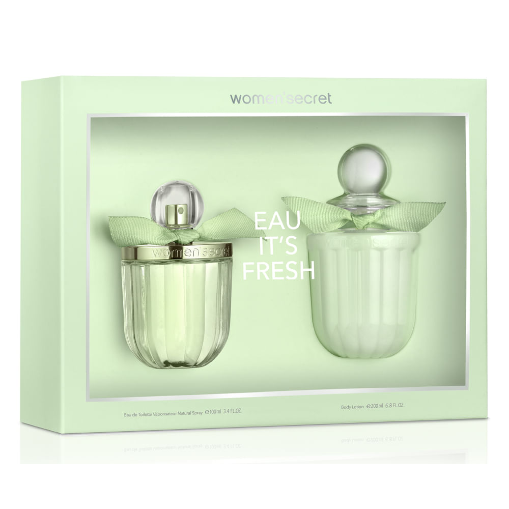 Women' Secret Eau It’s Fresh Kit - EDT + Body Lotion — Kit