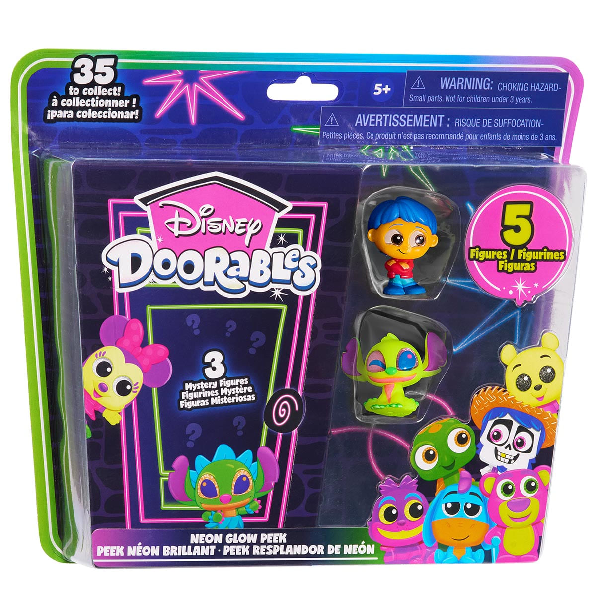Bonecos Miguel, Stitch + 3 Supresa - Doorables