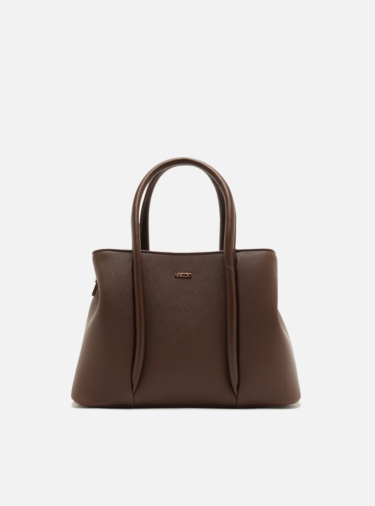 Bolsa Tote Marrom Média Metais