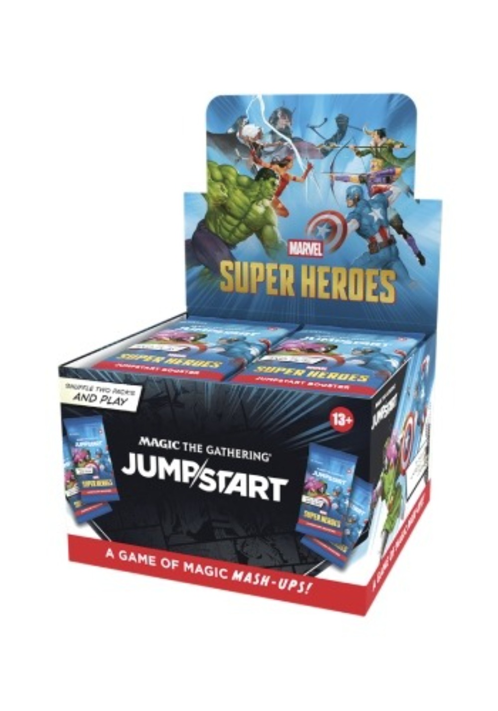 Caixa de Booster Marvel Super Heroes Jumpstart Magic: The Gathering — Único, Novo