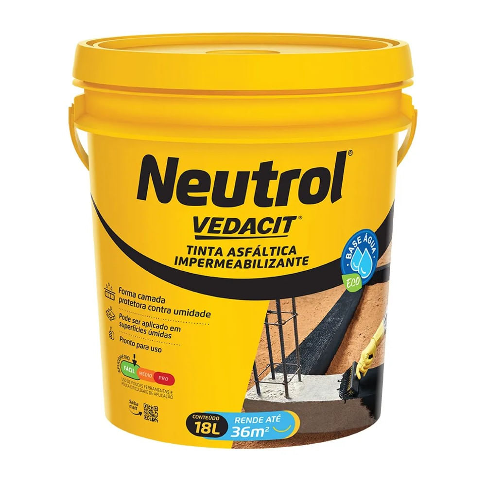 Neutrol Á Base de Água 18L Vedacit