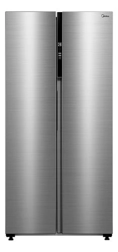 Geladeira Frost Free Side By Side 442l Cor Inox Midea Mdrs598fga041-127v