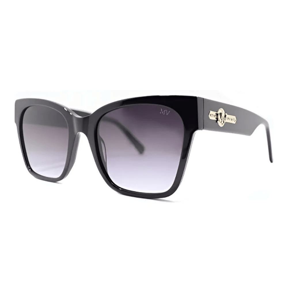 Óculos de Sol Feminino Maria Valentina MV 1519 AV123 Preto