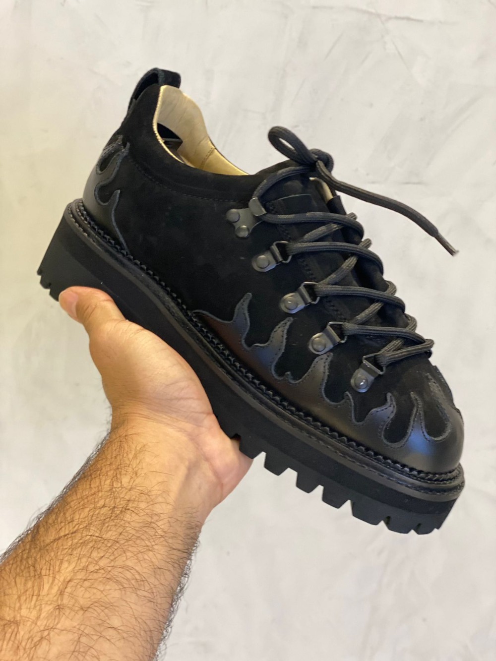Viga Hiking Flames Full Black — 37, Novo