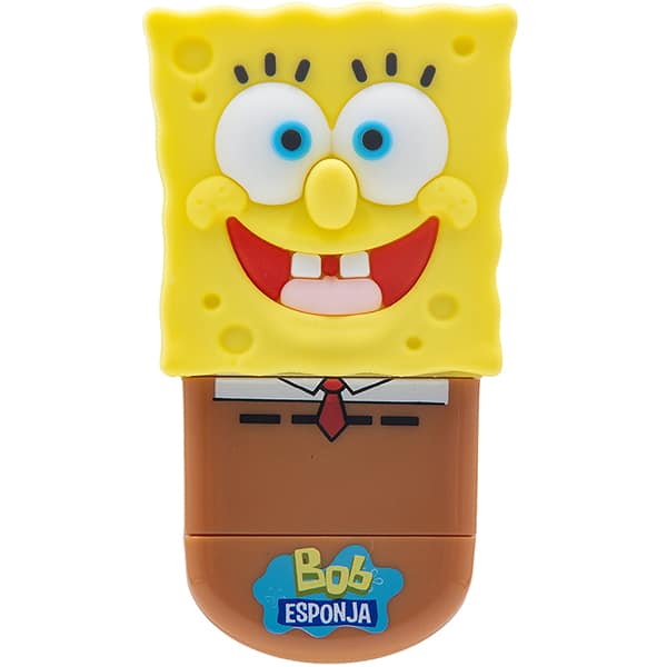 Apontador com depósito e borracha, Bob Esponja, Spiral BT 1 UN