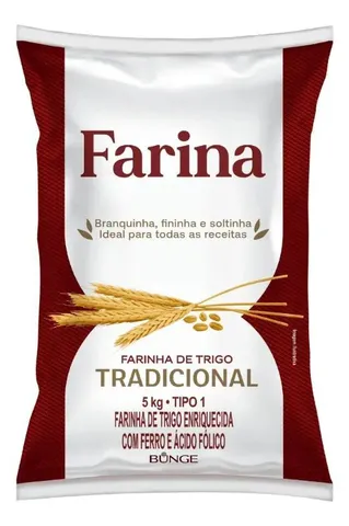 Farinha de Trigo Farina Tipo 1 - 5kg