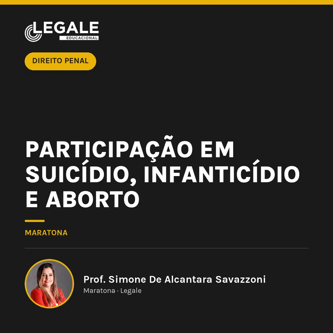 Participação em Suicídio, Infanticídio e Aborto