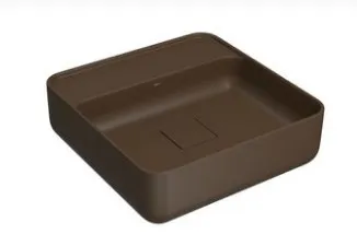 CUBA QUADRAD APOIO C MESA 40CM-MARROM FC DECA
