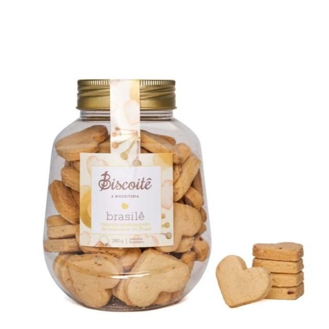 Foto 2 de Biscoito Brasilê Castanha Pará e Caju 280g | Biscoitê