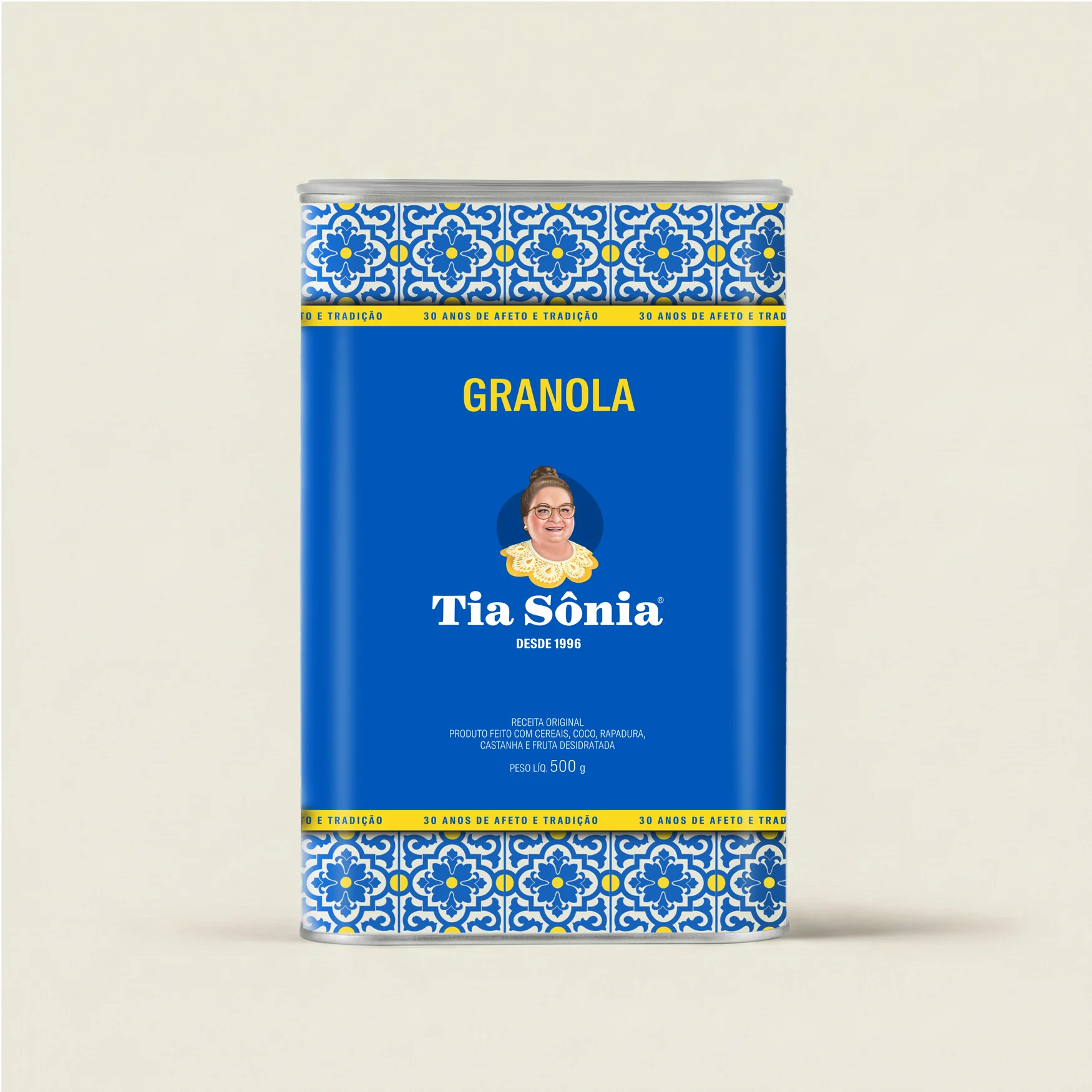Granola Tradicional Lata 500g