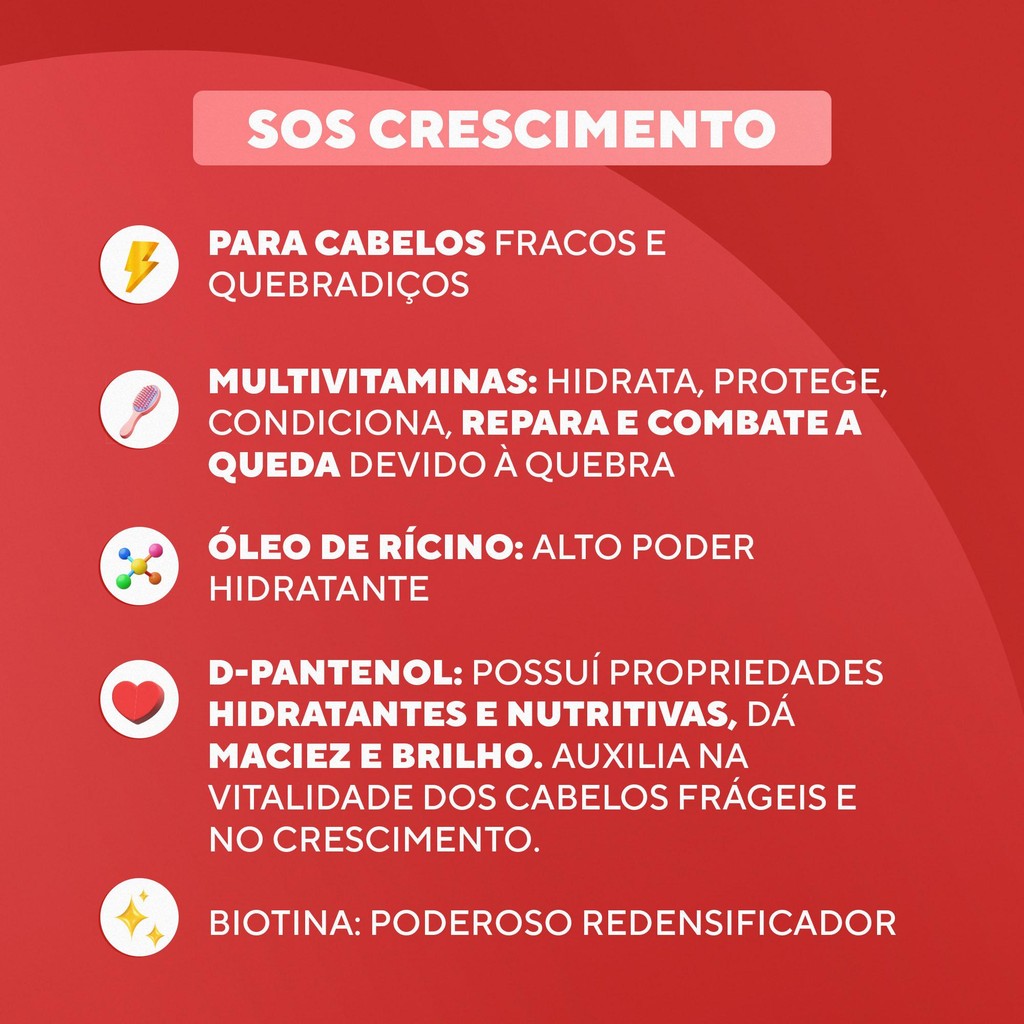 Foto 2 de Máscara SOS Crescimento - DaBelle Hair 400g