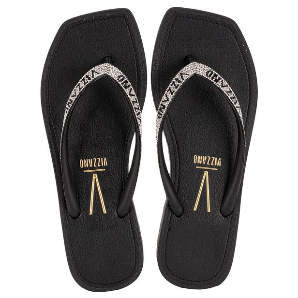 Chinelo Feminino Vizzano 6531105 PRETO 35