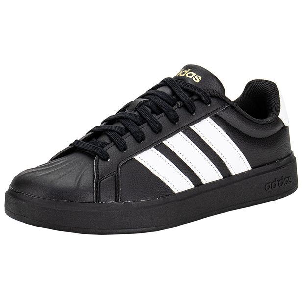 Tênis Masculino Streettalk Adidas JP8276 PRETO/BRANCO 38
