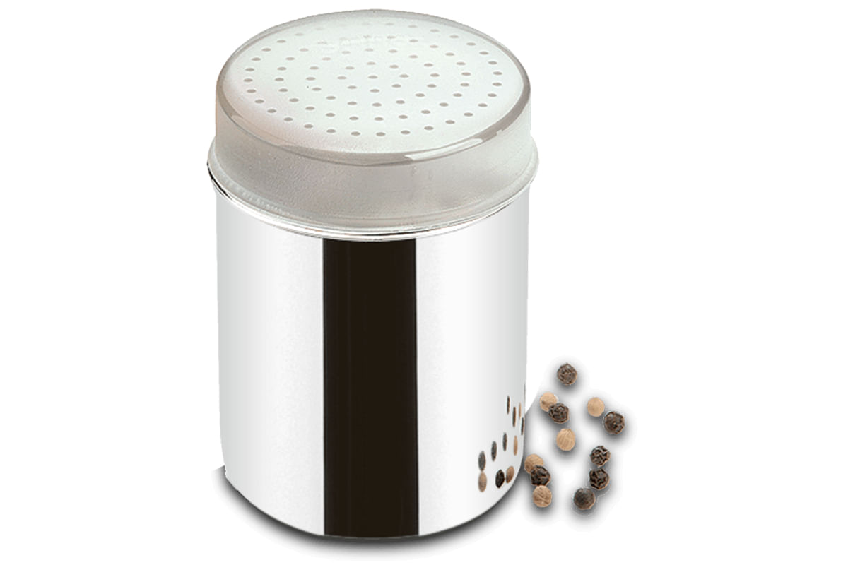Saleiro Pimenteiro Brinox Jornata 300 ml Aço Inox Colorido