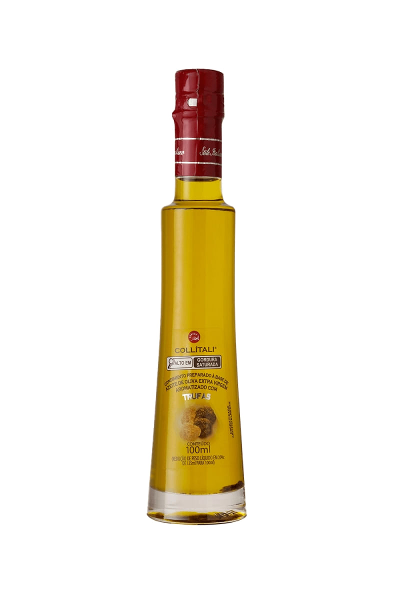 Azeite Extravirgem Com Trufa Branca 100ml Collítali Azeite Ev It Collitali Trufa Brancnegr 100ml