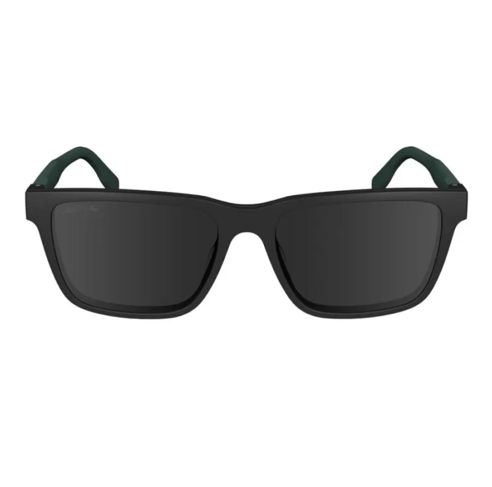 Armação de Óculos de Grau Lacoste 6010M Masculino Retangular Acetato Preto